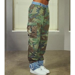 Samaria Leah Camo Jean Pant
